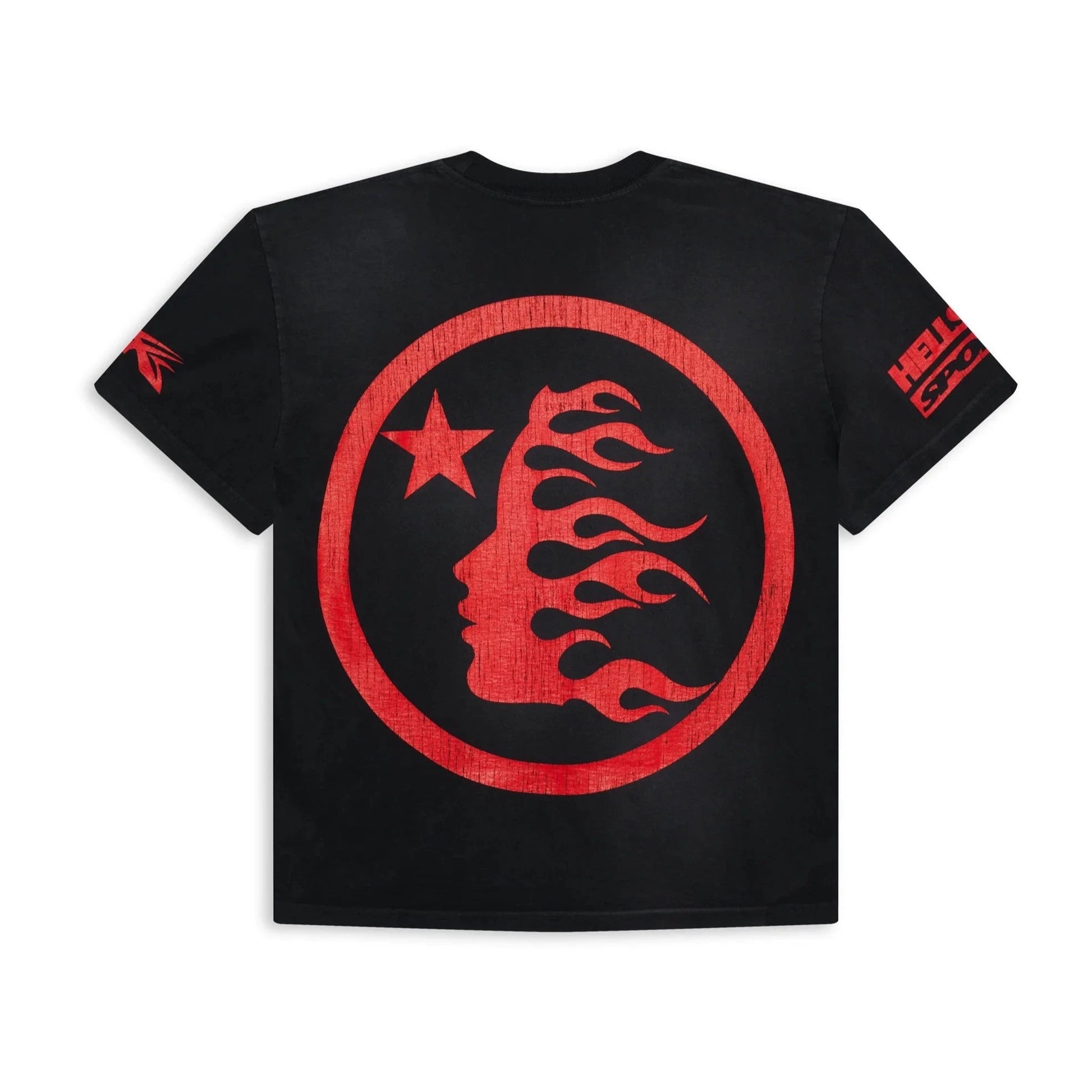 Hellstar Sports Beat Us! T-Shirt (Red/Black) - Sneakersbe Sneakers Sale Online