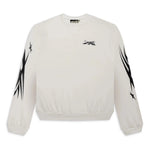 Hellstar Sports Crewneck (White) - Supra Sneakers - Image 1