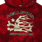 Hellstar Sports Red Tye-Dye Skull Hoodie - Supra Air Sneakers