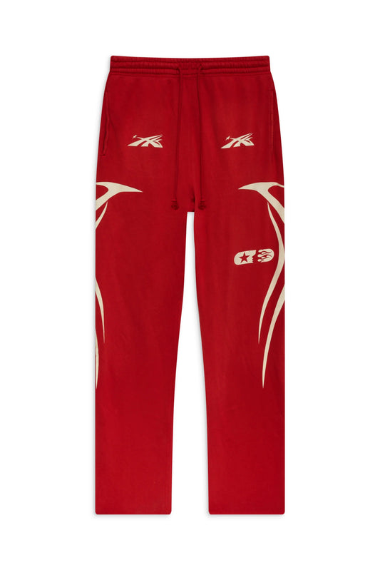 Hellstar Sports Sweatpants (Red) - Supra Good Sneakers