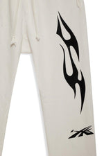 Hellstar Sports Sweatpants (White) - Supra Sneakers - Image 3
