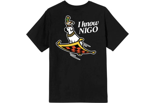 I Know Nigo Flying Carpet (Ny Pop Up) T-shirt Black - Paroissesaintefoy Sneakers Sale Online