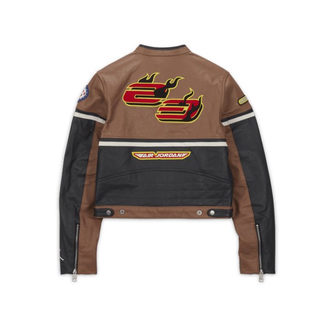 Travis Scott x Jordan Varsity Jacket Antique Brown