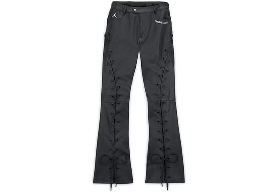 Jordan x Travis Scott Cactus Jack Women's Leather Pants Black (W) - Sneakersbe Sneakers Sale Online