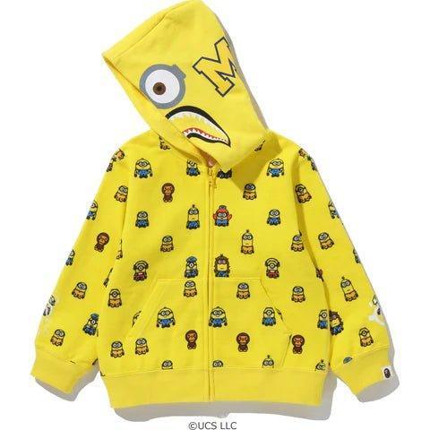 Black and yellow bape hoodie online