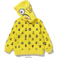 Kids Bape x Minions Shark Zip Hoodie Yellow - Sneakersbe Sneakers Sale Online