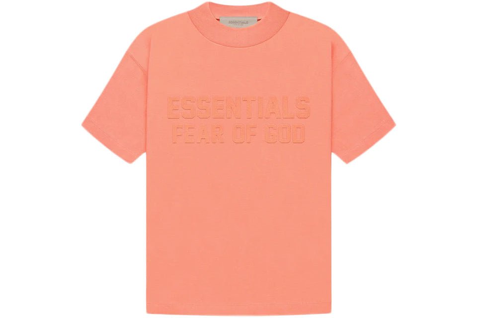 Kids Fear of God Essentials S/S T-shirt Coral - Supra Sneakers