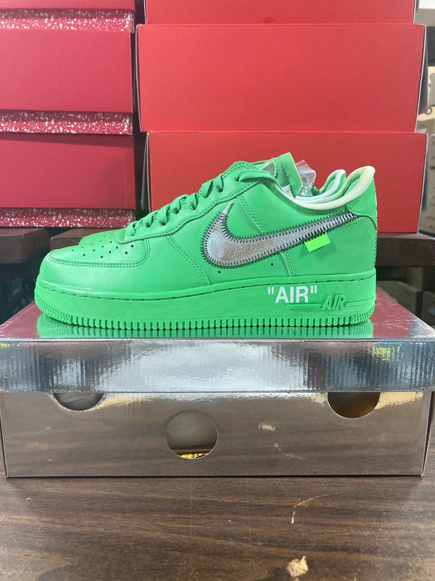 BRAND NEW NIKE X OFF-WHITE AIR FORCE 1 LOW SP BROOKLYN DX1419-300 - SIZE 12