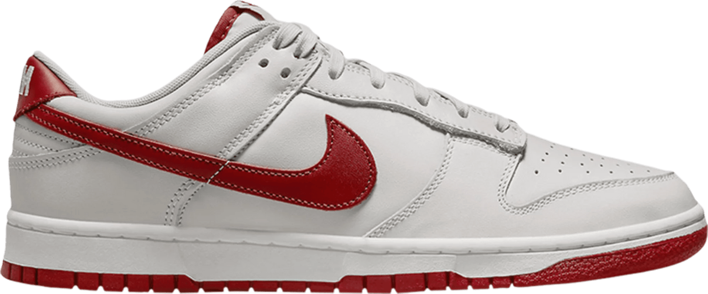 Nike Dunk Low Vast Grey Varsity Red - Supra Sneakers