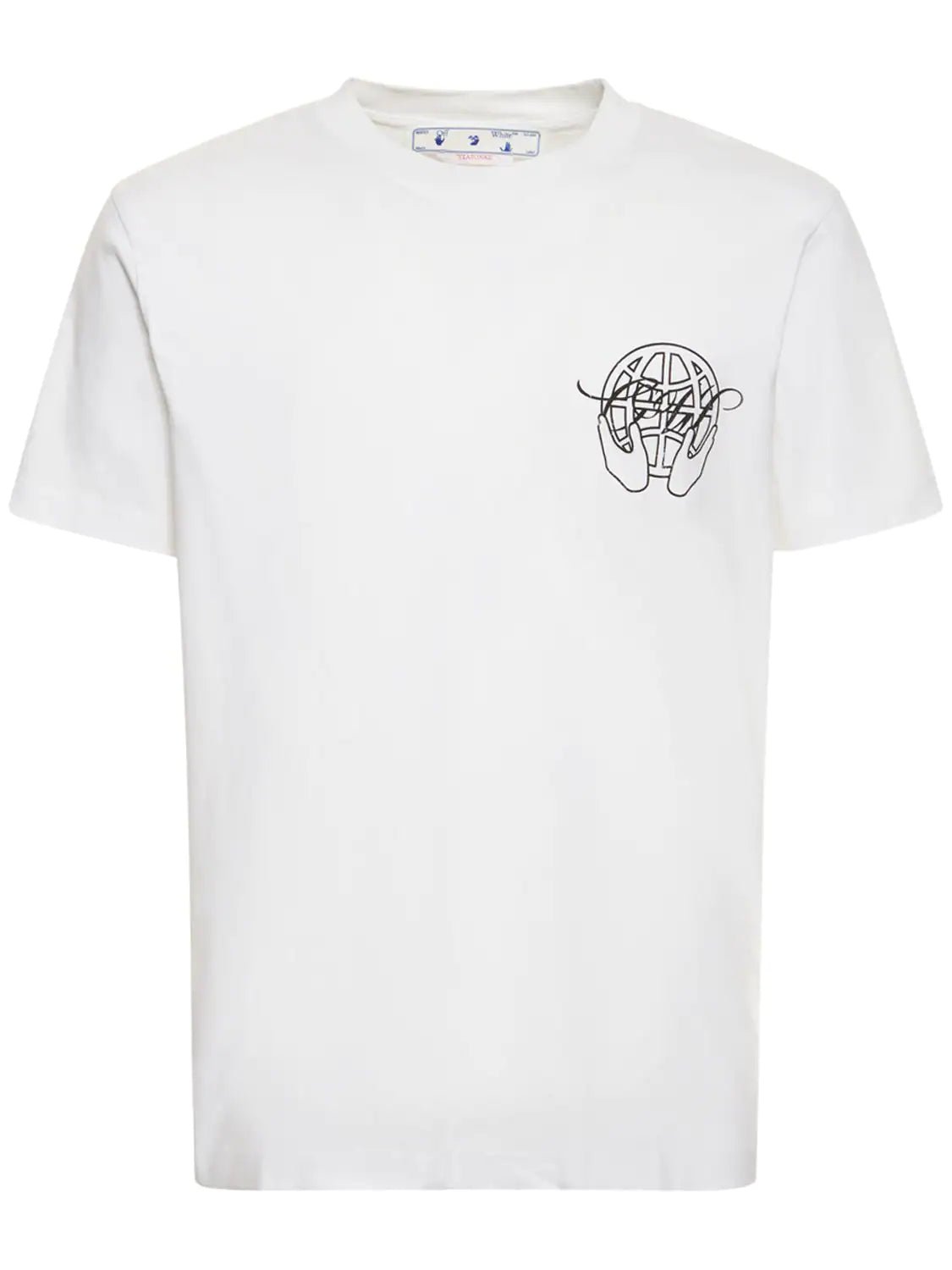 Off-White Hand Arrow Logo T-Shirt White - Paroissesaintefoy Sneakers Sale Online
