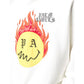 Palm Angels Burning Head Hoodie White - Supra Sneakers