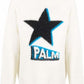Palm Angels Rockstar knitted jumper white - Supra Sneakers