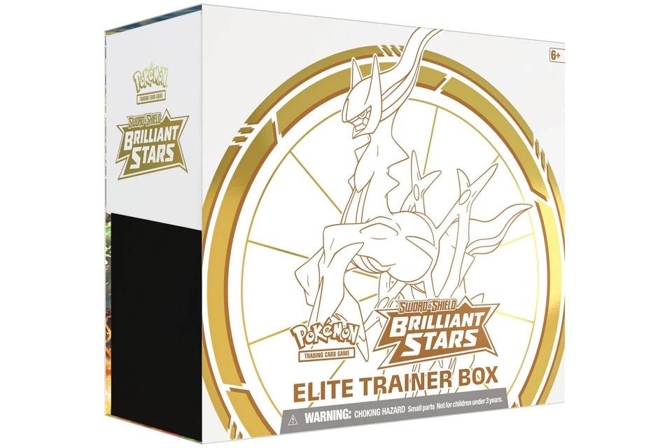 Pokémon TCG Sword & Shield Brilliant Stars Elite Trainer Box - Supra Sneakers