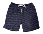 Psychworld Black Shorts Purple Logos - Supra Sneakers - Image 1