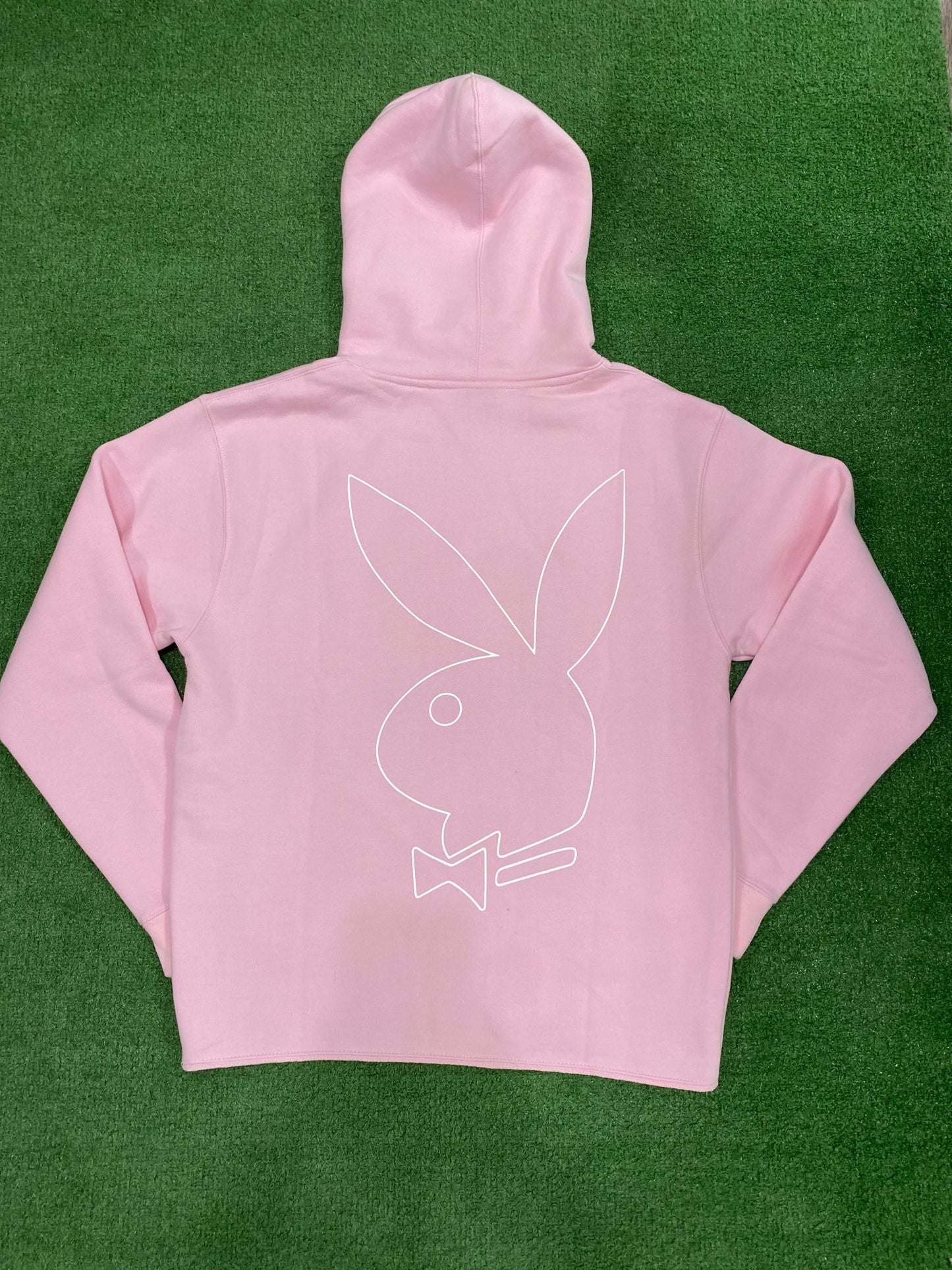 Revenge x Playboy Bunny Hoodie Pink (Gently Used) - Supra Sneakers