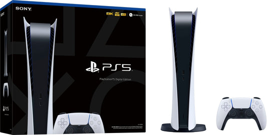 Sony PlayStation 5 PS5 Digital Edition Console (US Plug) 3005719 / 3005721 / 3006635 / 3006649 / 3006609 White - Sneakersbe Sneakers Sale Online