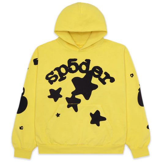 Sp5der Beluga Hoodie Yellow - Sneakersbe Sneakers Sale Online