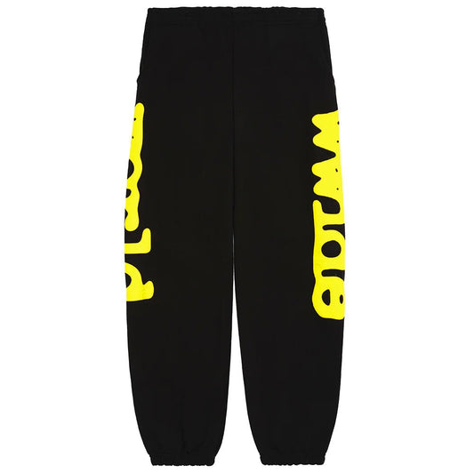 Sp5der Black & Yellow Beluga Sweatpants - Paroissesaintefoy Sneakers Sale Online