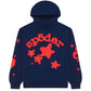 Sp5der Navy & Red Beluga Hoodie - Supra Sneakers