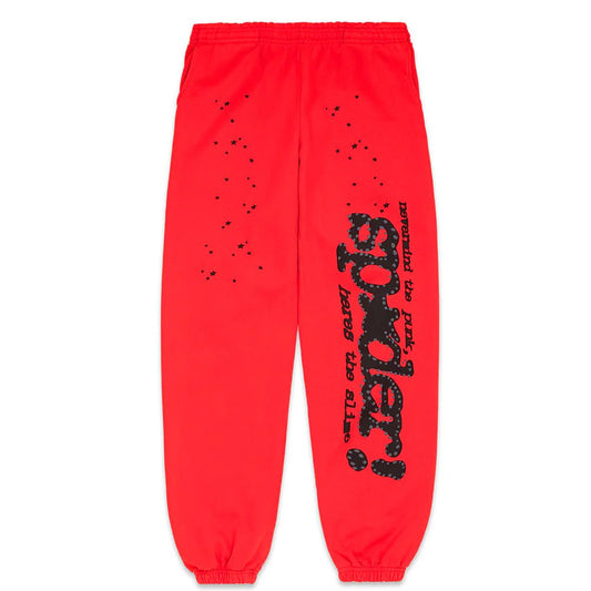 Sp5der Red P*nk V2 Sweatpants - Supra Sneakers