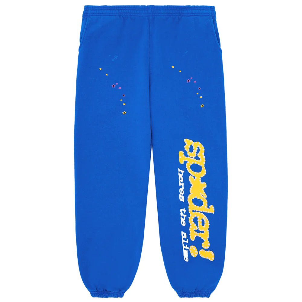 Sp5der TC Blue Sweatpants - Supra Tees Sneakers