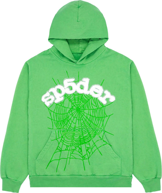 Sp5der Websuit Hoodie Slime Green - Paroissesaintefoy Sneakers Sale Online