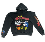 Supra Sneakers State Pride Hoodie Washed Black - Supra Sneakers - Image 1