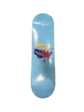 Supra Baskets de Skateboard State Pride Bleu Bébé
