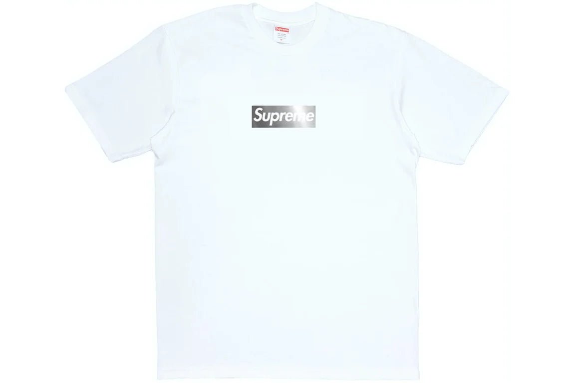 Supreme Chicago Box Logo Tee White - Supra Sneakers