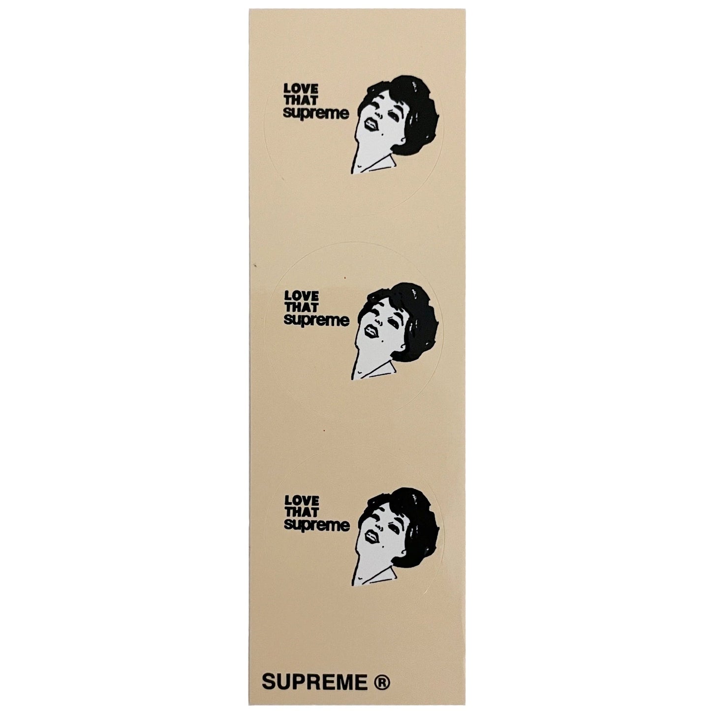 Supreme Love That Tan Mini Stickers - Supra GINO Sneakers