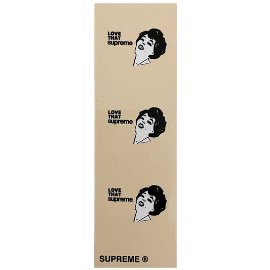 Supreme Love That Tan Mini Stickers - Sneakersbe Sneakers Sale Online