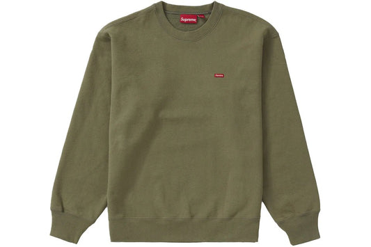 Supreme Small Box Crewneck (FW22) Light Olive - Sneakersbe Sneakers Sale Online