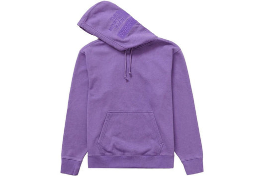 Supreme The North Face Pigment Printed Hooded Sweatshirt Purple - Supra Sneakers