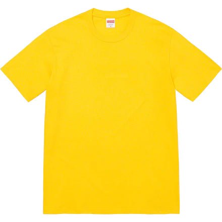 Supreme Tonal Box Logo Tee Yellow - Paroissesaintefoy Sneakers Sale Online