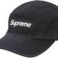 Supreme Washed Chino Twill Camp Cap (FW22) Black - Sneakersbe Sneakers Sale Online