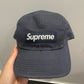 Supreme Washed Chino Twill Camp Cap (FW22) Navy - Supra Sneakers