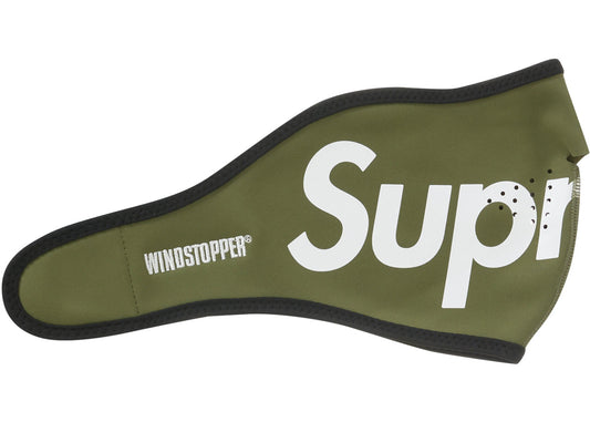 Supreme WINDSTOPPER Facemask Dark Olive - Supra shoessneakers Sneakers