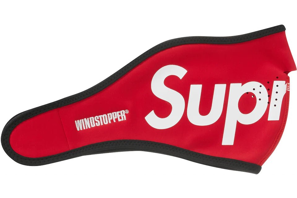 Supreme WINDSTOPPER Facemask Red - Supra Sneakers