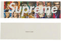 Supreme x Yohji Yamamoto Tekken Box-Logo Aufkleber