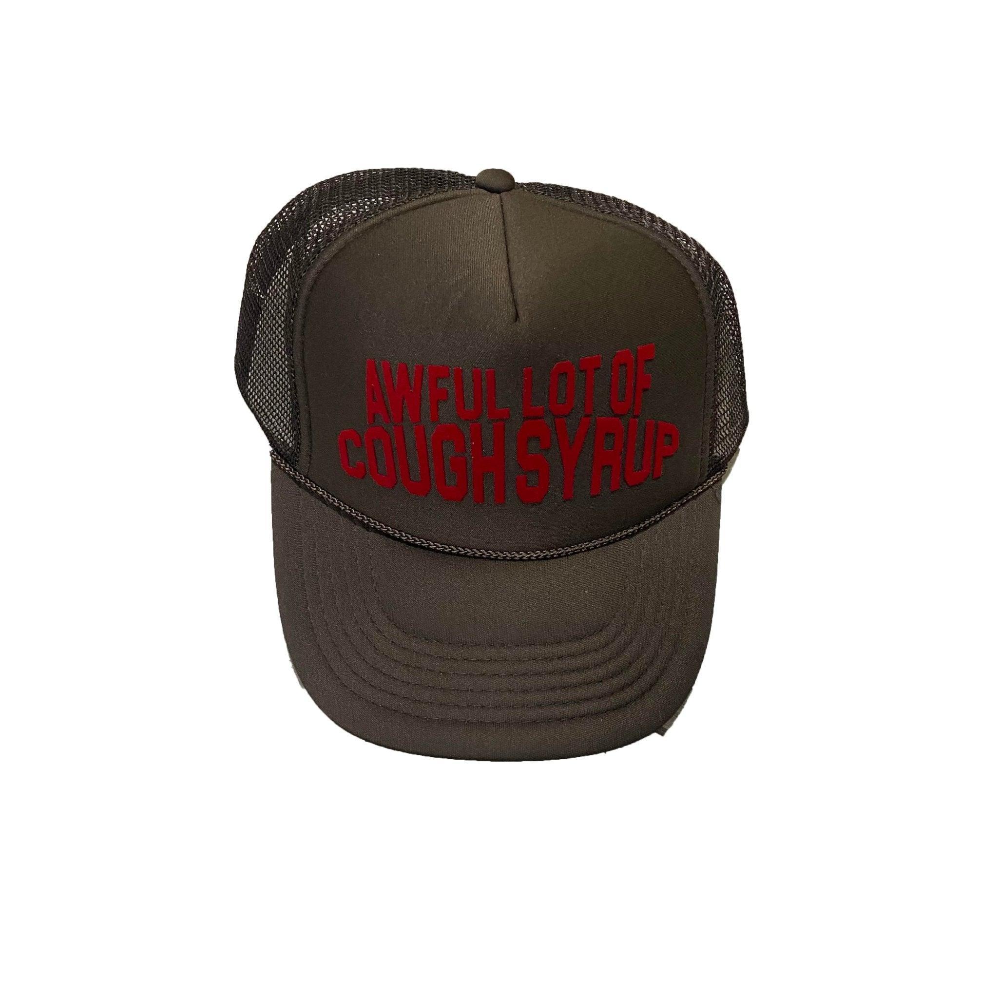 AWFUL LOT hotsell OF COUGH SYRUP TRUCKER HAT