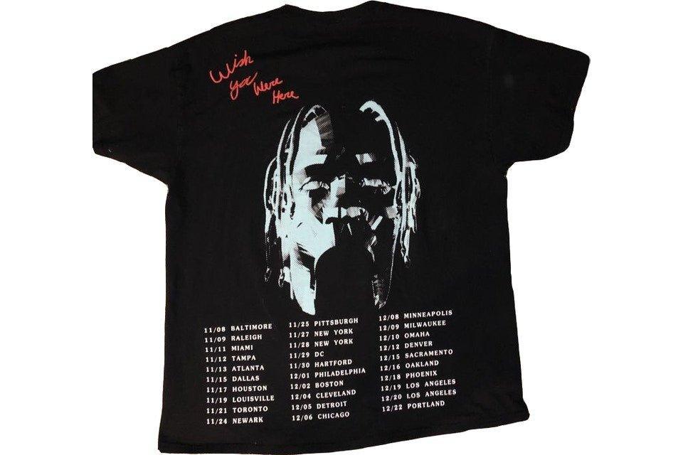 Travis Scott Astroworld Tour Tee Black - Sneakersbe Sneakers Sale Online