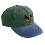 Travis Scott Birds in the Trap Bird Washed Denim Hat Green - Supra Sneakers - Image 1