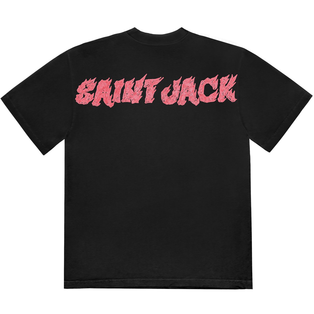 Travis Scott Cactus Jack Utopia x Saint Michael Guy Tee 2B Black - Supra Sneakers