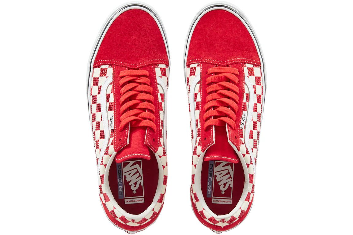 Vans Old Skool Supreme Swarovski Red - Supra Sneakers