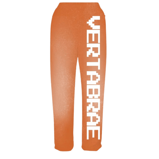 Vertebrae C-2 Sweat Pants Washed (Orange & White) - Sneakersbe Sneakers Sale Online
