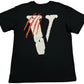 Vlone Black V Panther T-shirt Black - Supra Sneakers