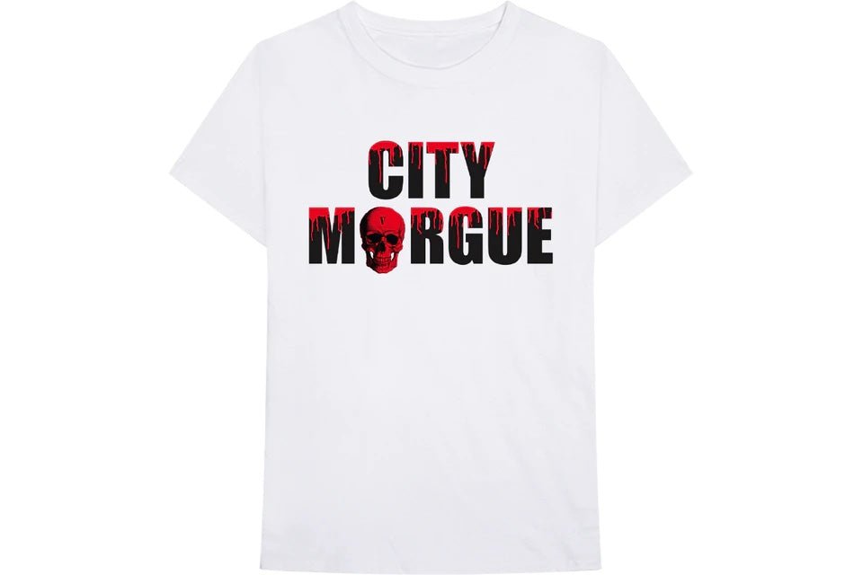 Vlone x City Morgue Dogs Tee White - Sneakersbe Sneakers Sale Online