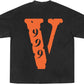 Vlone x Juice Wrld Butterfly T-Shirt Black - Supra take Sneakers