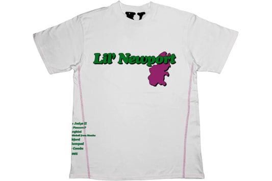 Vlone Yams Day Lil Newport T-shirt White - Paroissesaintefoy Sneakers Sale Online