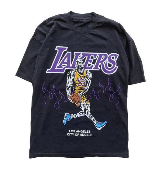 Warren Lotas x NBA Lebron Lakers Tee - Sneakersbe Sneakers Sale Online